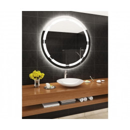 Зеркало с подсветкой для ванной комнаты Юдина 85 см